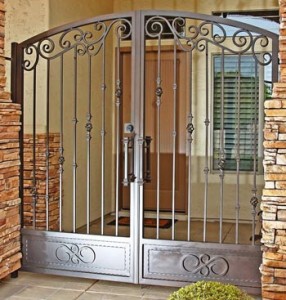 patio security gates houston
